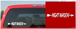 Meat Wagon Decal