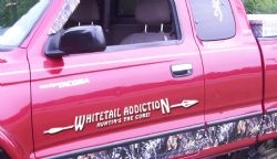 Whitetail Addiction Decal