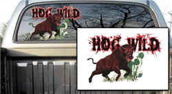 Hog Wild Decal