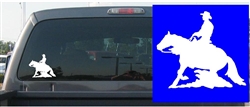 Reining Horse Decal